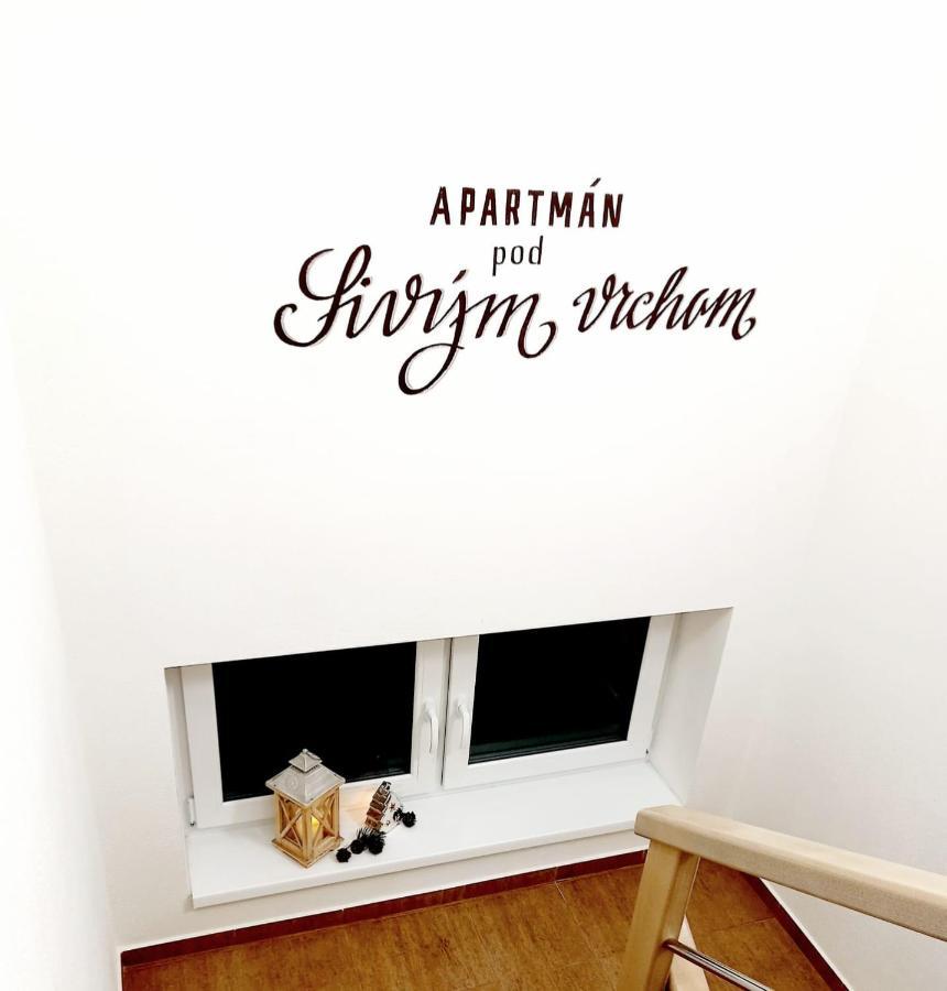 Apartman Pod Sivym Vrchom Zuberec Eksteriør bilde